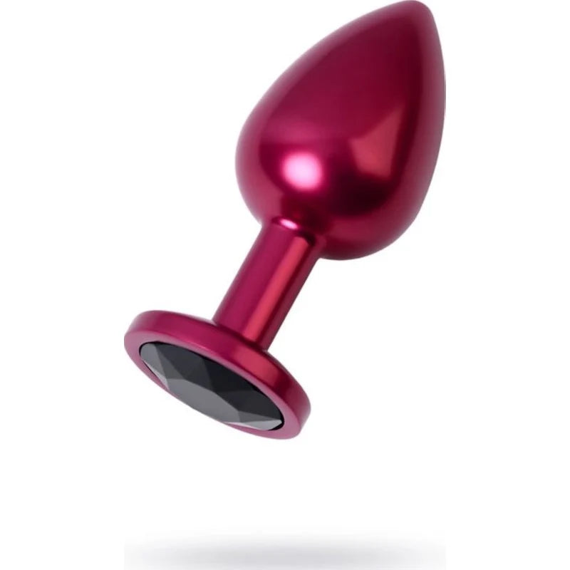 Premium Red Metal Personal Wellness Plug | Compact & Elegant Design