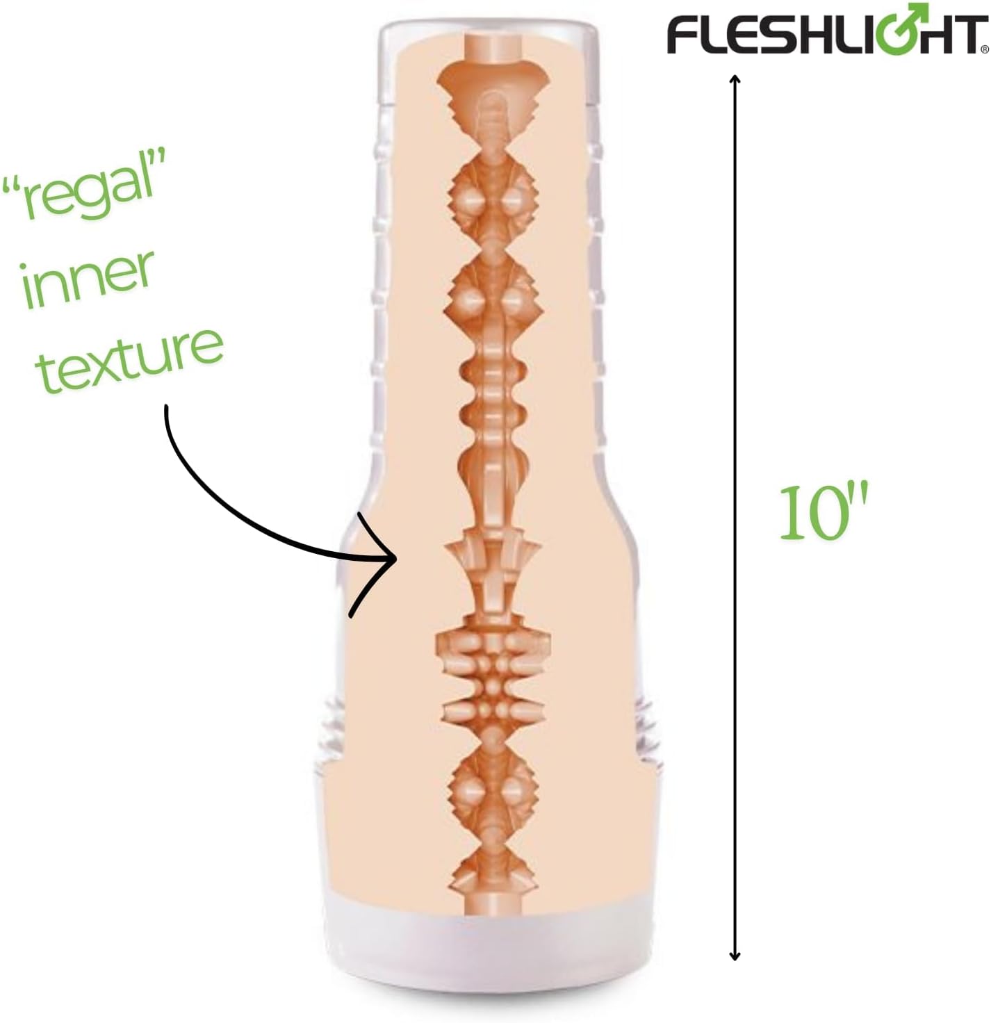 Emma Hix Signature Textured Male Masturbator Sleeve | Soft Realistic Feel | Reusable Adult Wellness Accessory
