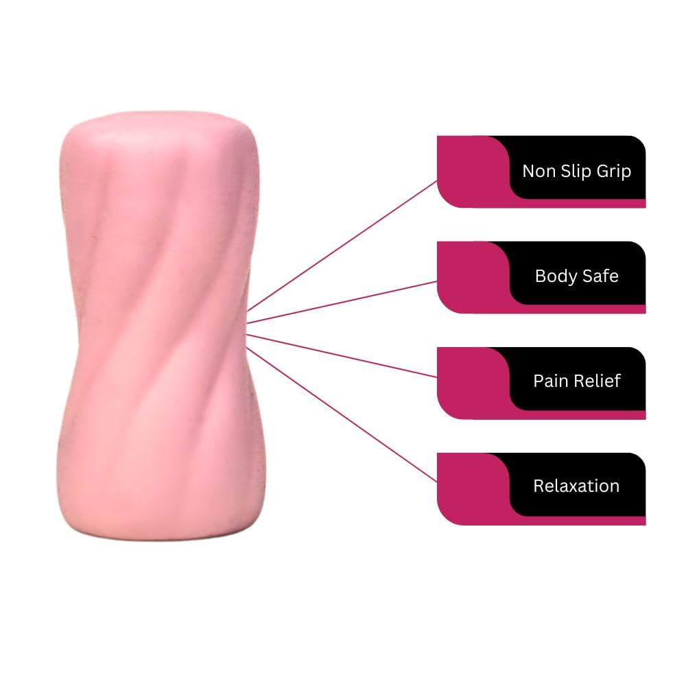 PinK Silicone Male Stroker Sleeve – Soft Textured Personal Wellness Sleeve