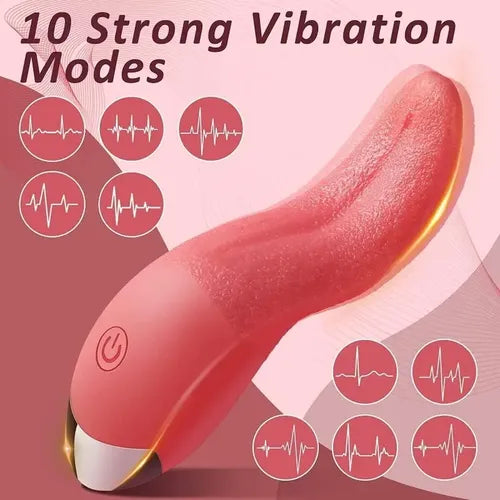 Rechargeable Curved Vibrator – 10 Vibration Modes | Body-Safe Silicone Personal Massager