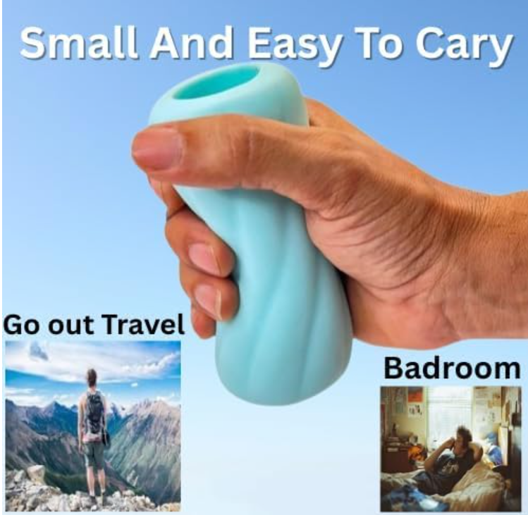 Reusable Silicone Male Stroker Sleeve – Ultra Soft Textured Personal Wellness Sleeve