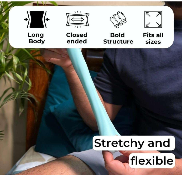 Reusable Silicone Male Stroker Sleeve – Ultra Soft Textured Personal Wellness Sleeve