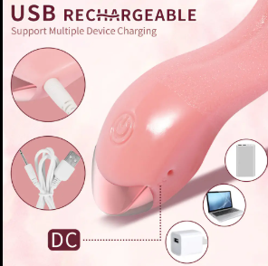 Rechargeable Curved Vibrator – 10 Vibration Modes | Body-Safe Silicone Personal Massager