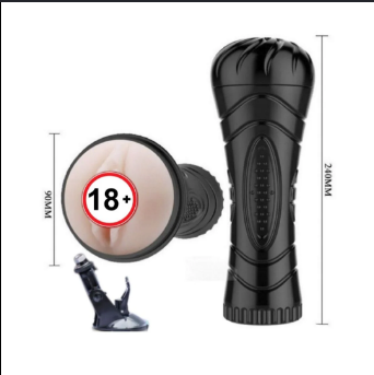 Spider Solo Hands-Free Suction Mounted Male Masturbator – Realistic Soft Sleeve
