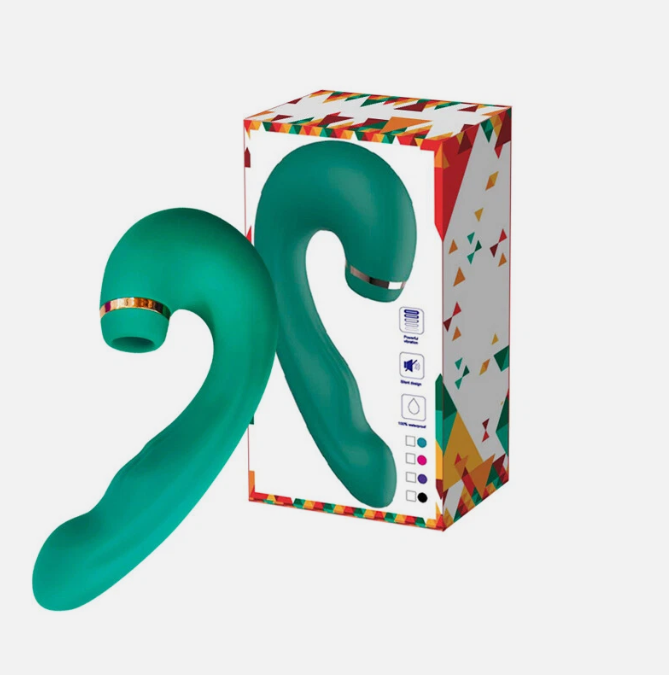 Lady Killer Suction & G-Spot Vibrator – Rechargeable Silicone Personal Massager