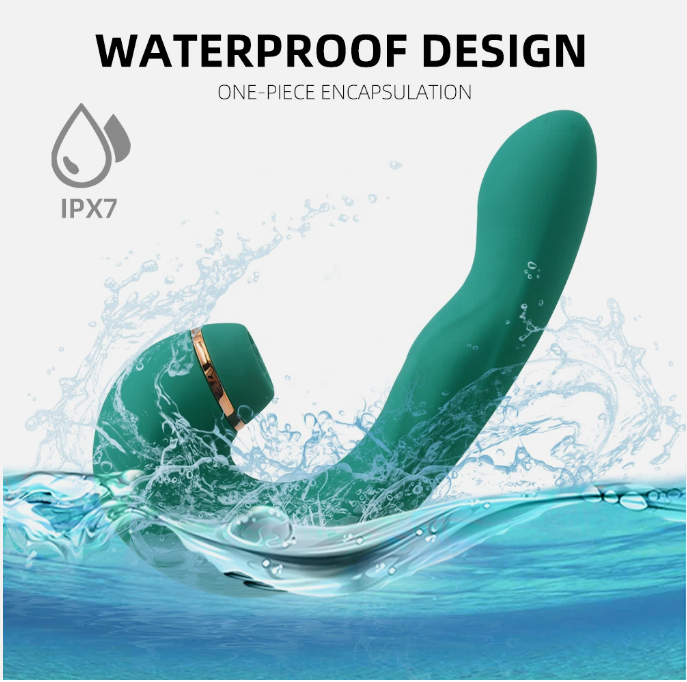 Lady Killer Suction & G-Spot Vibrator – Rechargeable Silicone Personal Massager