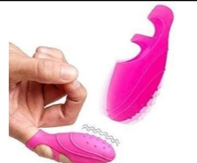 Pink Finger Sleeve Personal Massager | Ultra Quiet & Waterproof | Adult Wellness