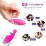 Pink Finger Sleeve Personal Massager | Ultra Quiet & Waterproof | Adult Wellness