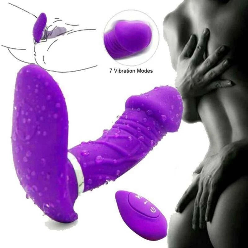 Remote Control Heating & Vibrating Personal Massager – 42°C Heating, 7 Vibration Modes